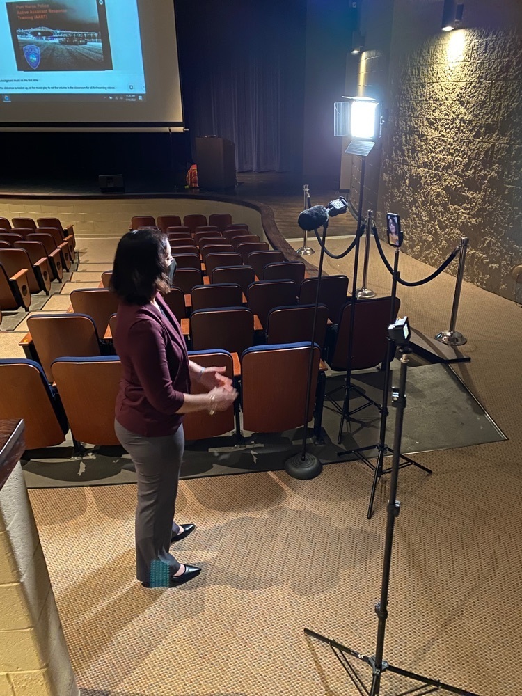 Catherine on camera 2