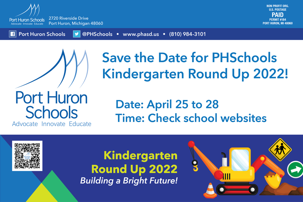 Kindergarten Round Up enrollment 2022