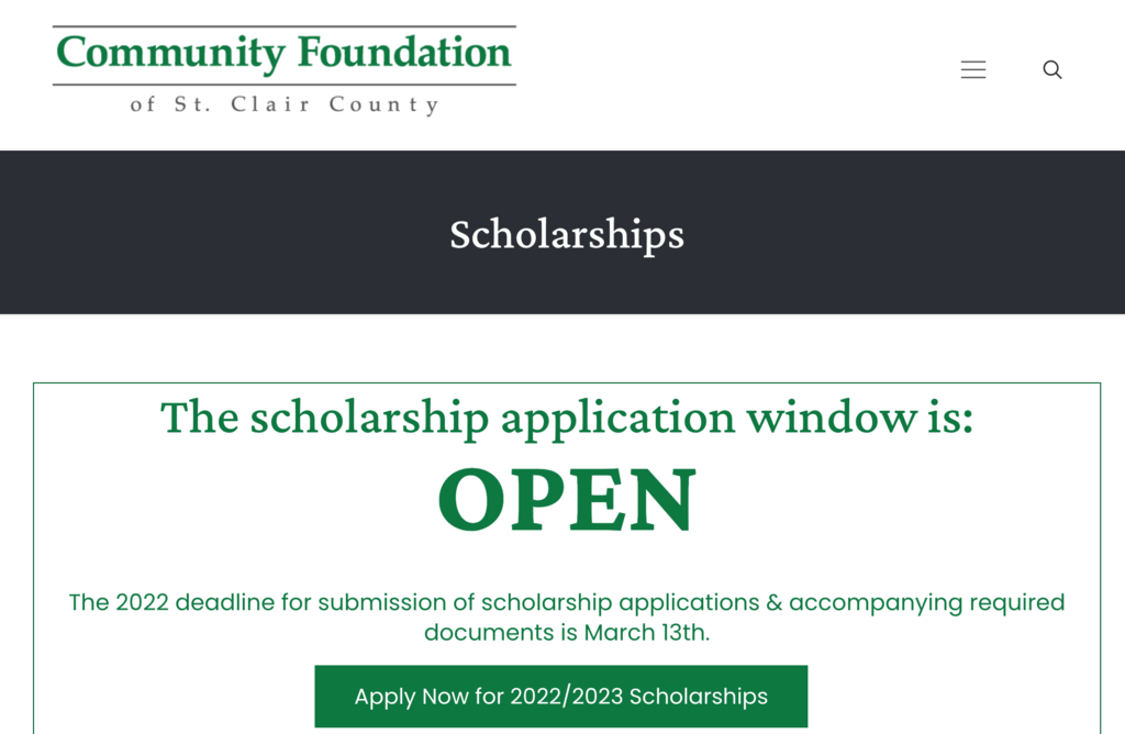 CF Scholarships